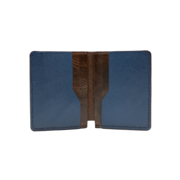 Slim Emma Leather Wallet- Brown Color